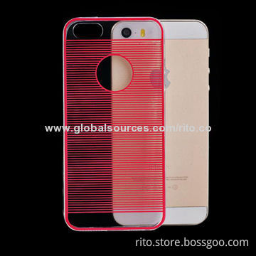 Ultra-Thin(0.3mm) Cellphone Case with Logo Cutout for iPhone 5/5s